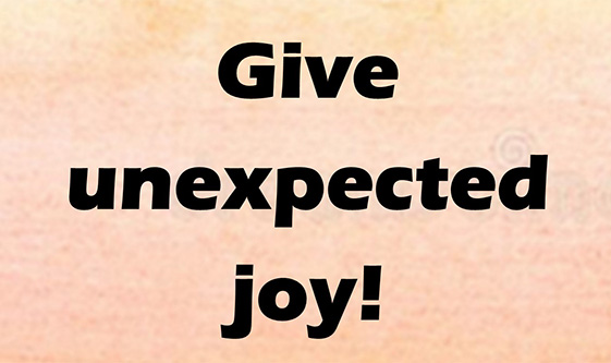 Give Unexpected Joy image