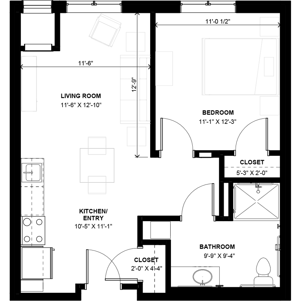 1 Bedroom