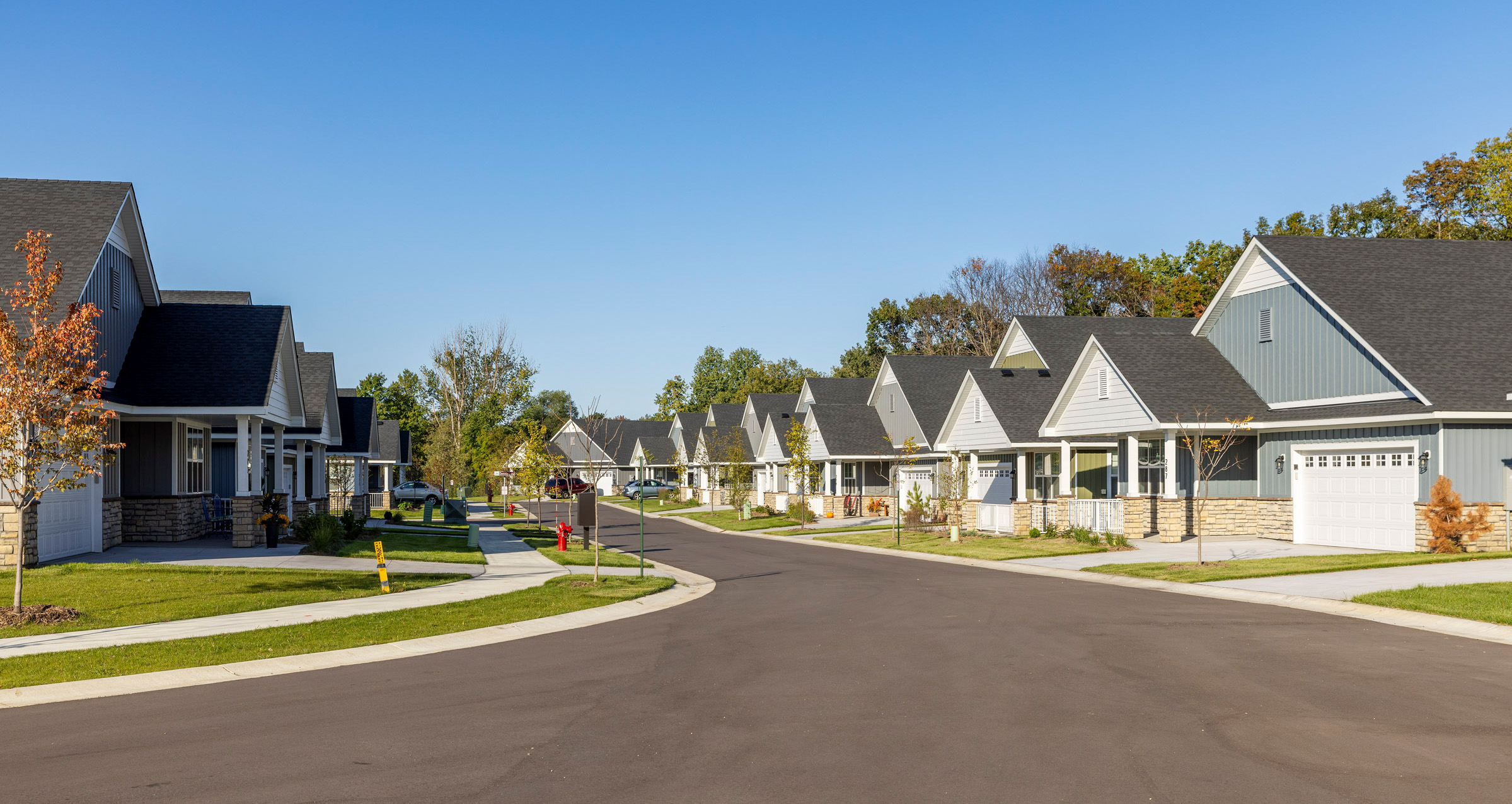 a neighborhood street